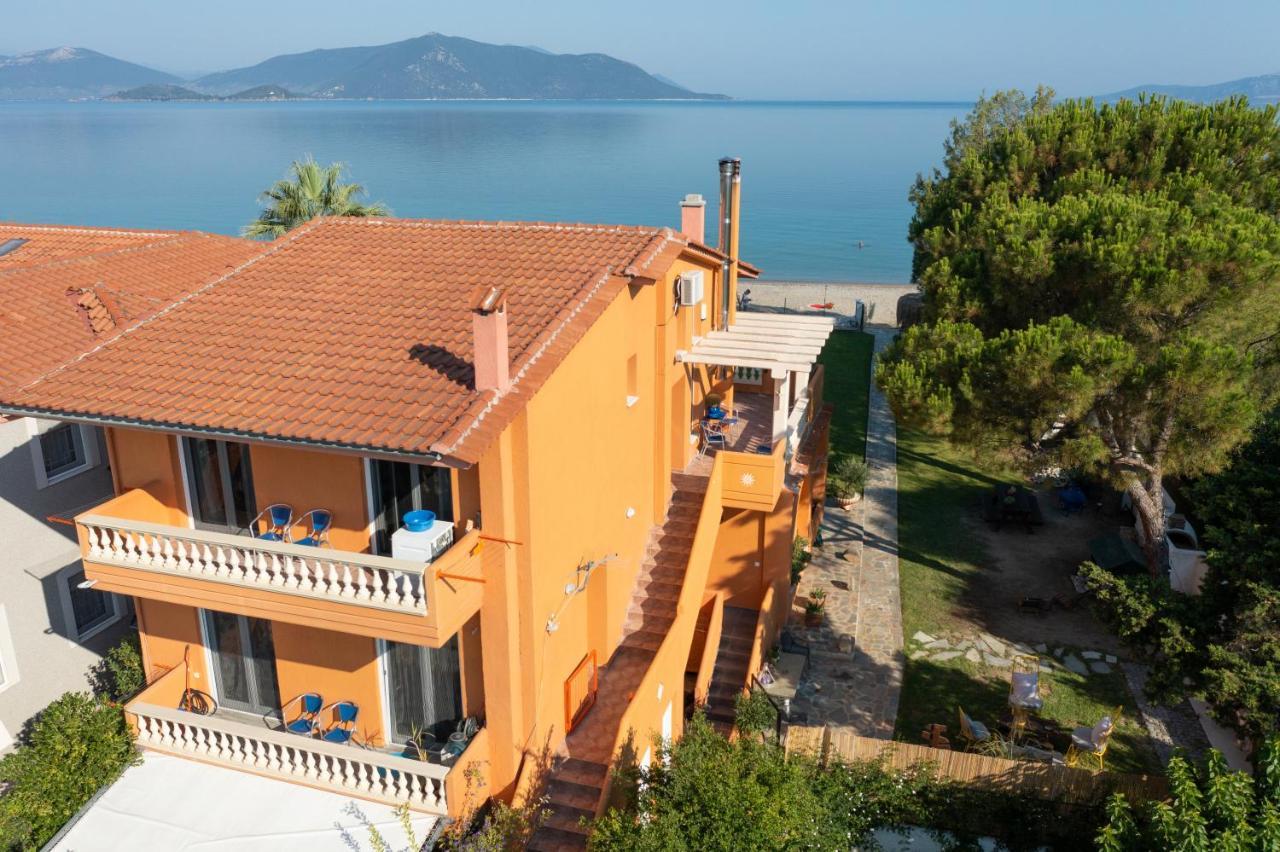 Pampas Seafront Villa, 6 Bedrooms, North Evvoia Kanatádhika Exterior foto