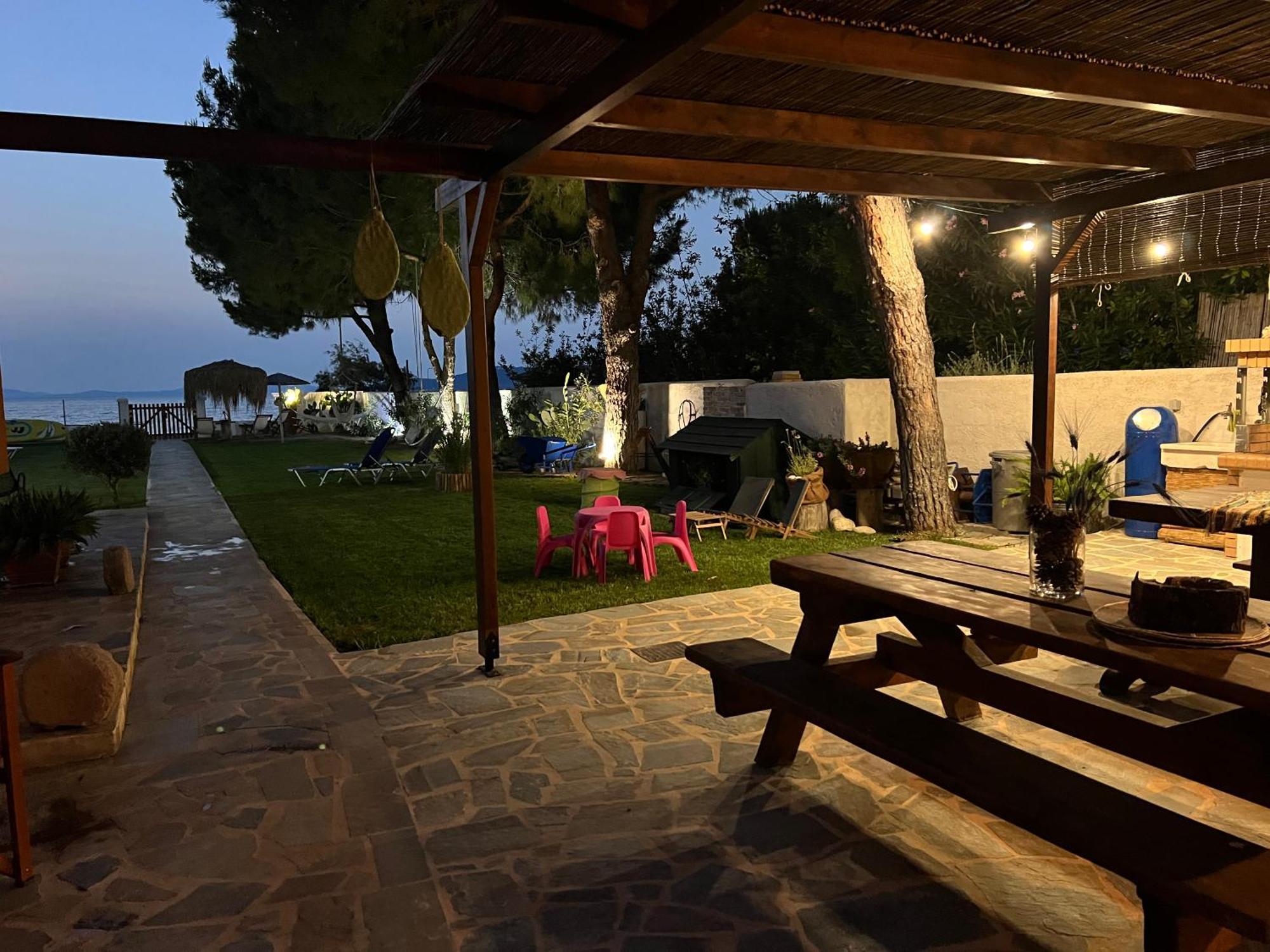 Pampas Seafront Villa, 6 Bedrooms, North Evvoia Kanatádhika Exterior foto